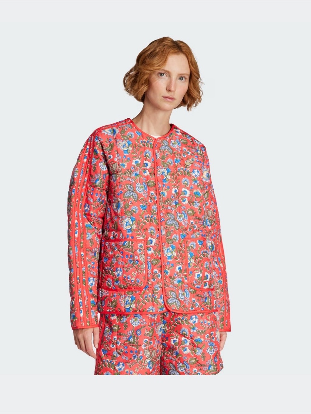 Adidas Liberty London Quilted Jacket - Picture 3 of 7